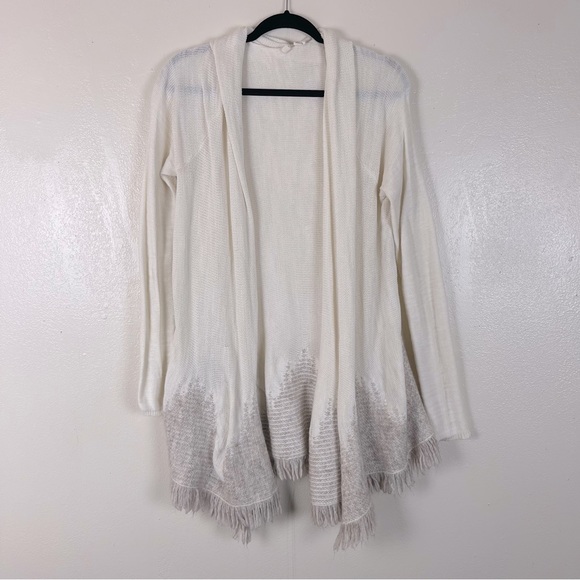 Anthropologie Moth cream long sleeve open cardigan - Picture 1 of 9